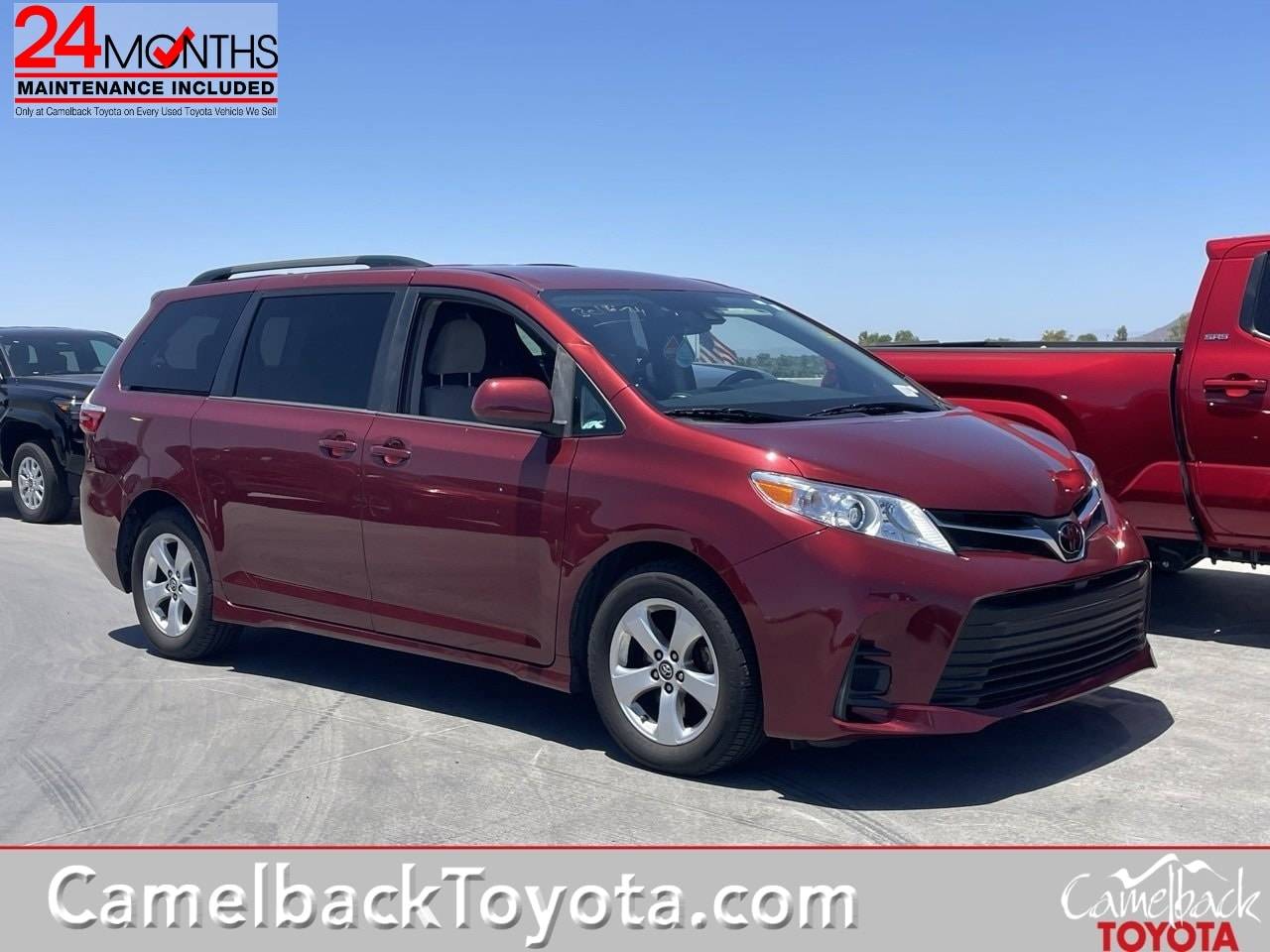 2018 Toyota Sienna LE — Minivan — 70,459 mi — Phoenix, AZ
