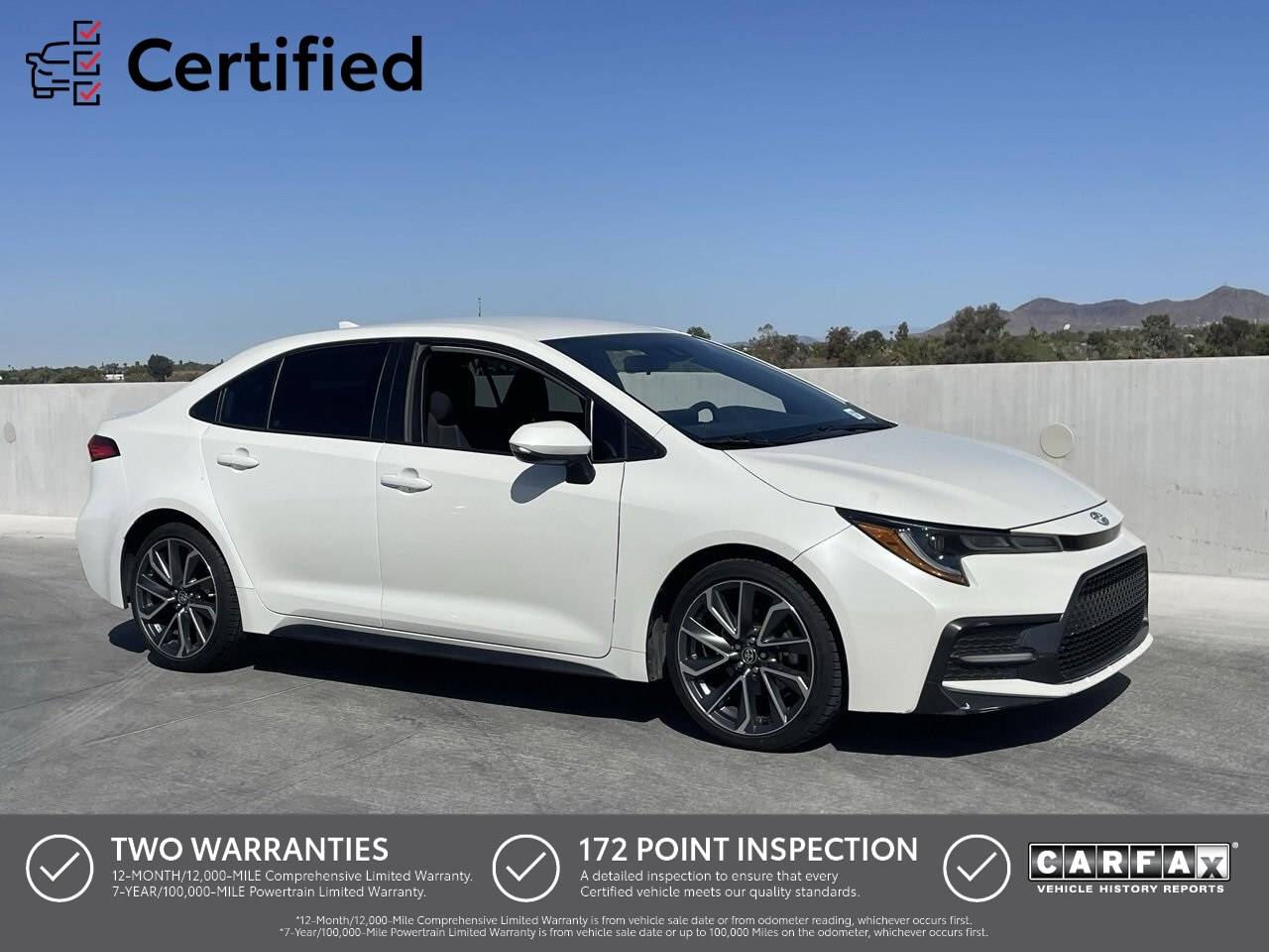 2020 Toyota Corolla SE — Sedan — 75,709 mi — Phoenix, AZ
