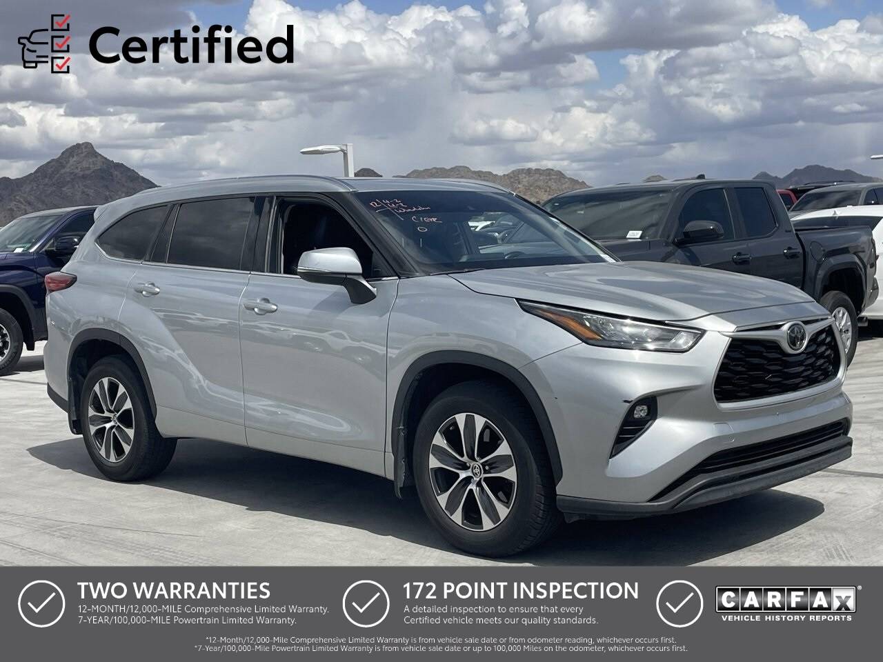 2020 Toyota Highlander XLE — SUV — 72,679 mi — Phoenix, AZ