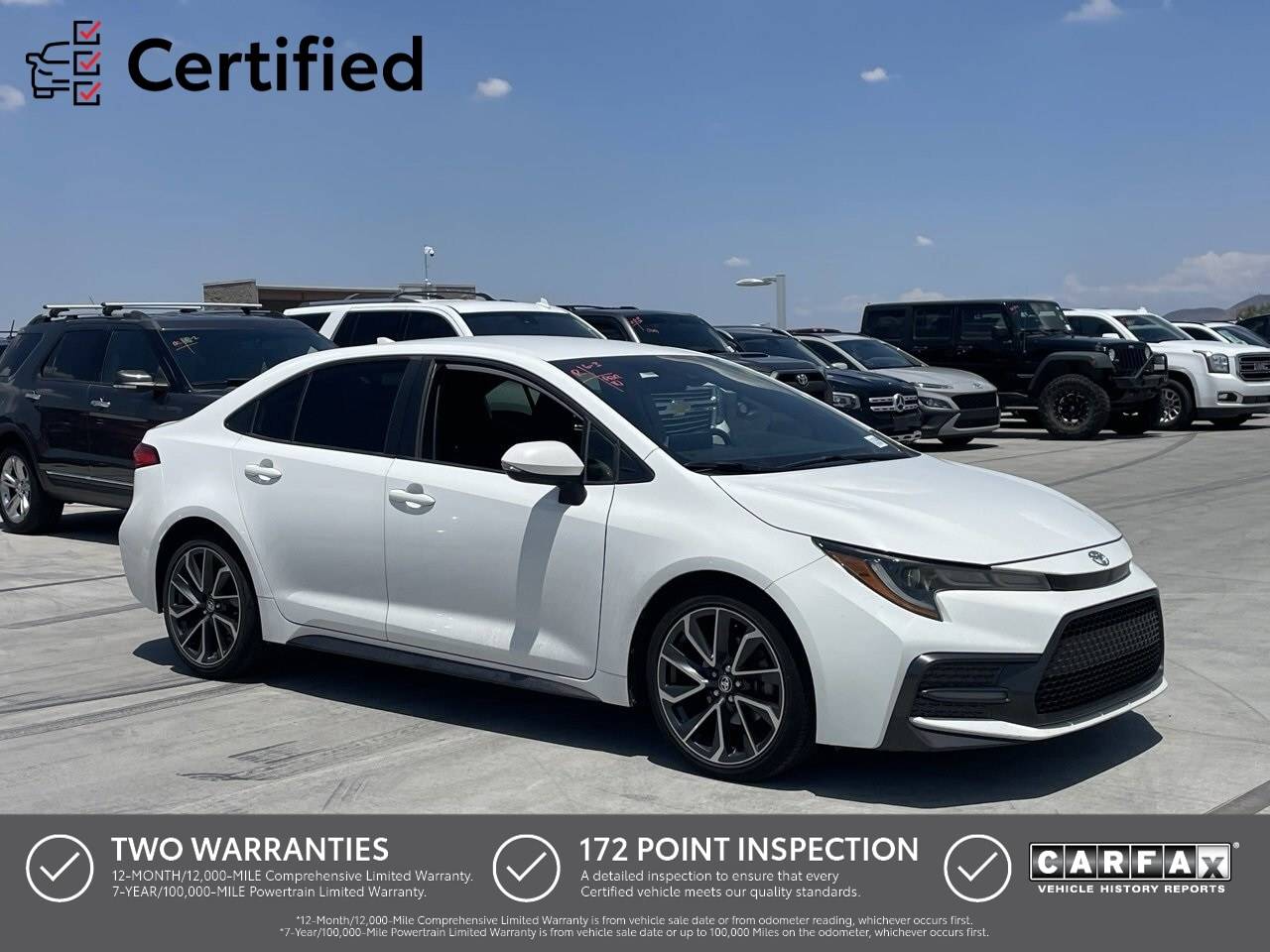 2020 Toyota Corolla SE — Sedan — 78,159 mi — Phoenix, AZ