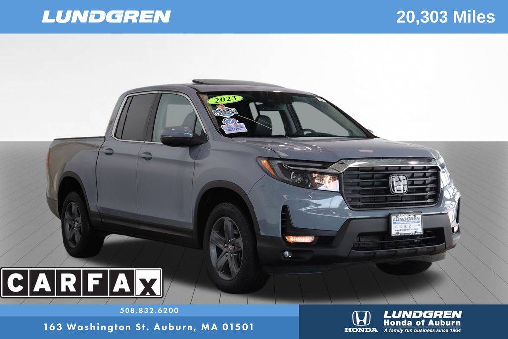 2023 Honda Ridgeline RTL — Pickup Truck — 20,303 mi — Auburn, MA