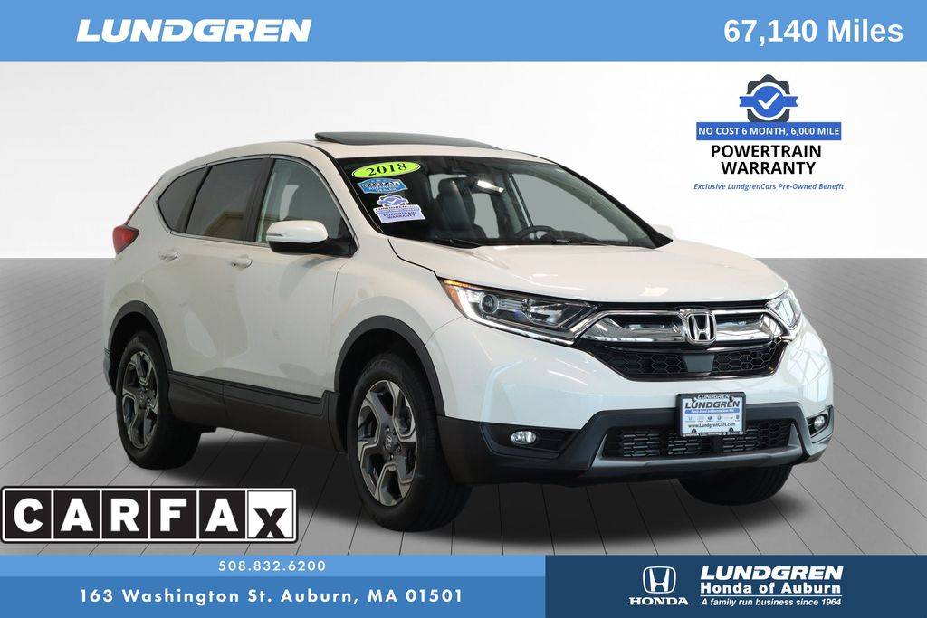 2018 Honda CR-V EX-L — SUV — 67,140 mi — Auburn, MA