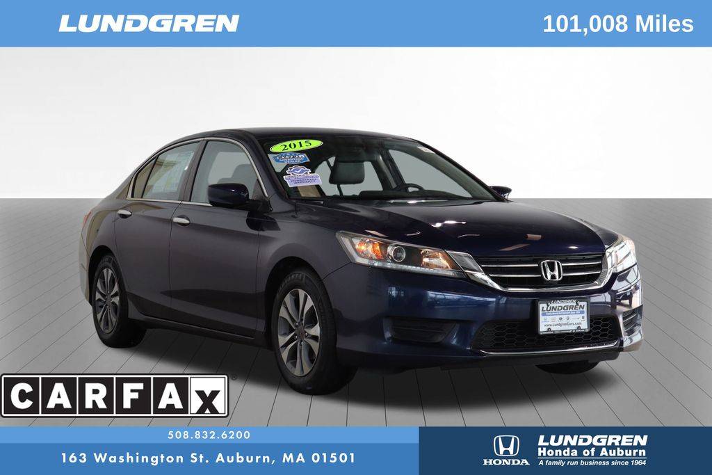 2015 Honda Accord LX — Sedan — 101,000 mi — Auburn, MA