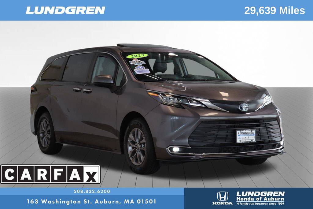 2023 Toyota Sienna XLE — Minivan — 29,639 mi — Auburn, MA