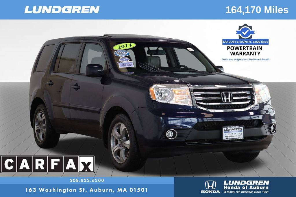 2014 Honda Pilot EX-L — SUV — 164,170 mi — Auburn, MA
