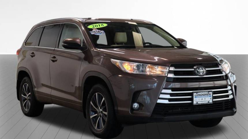 2018 Toyota Highlander XLE — SUV — 126,313 mi — Auburn, MA
