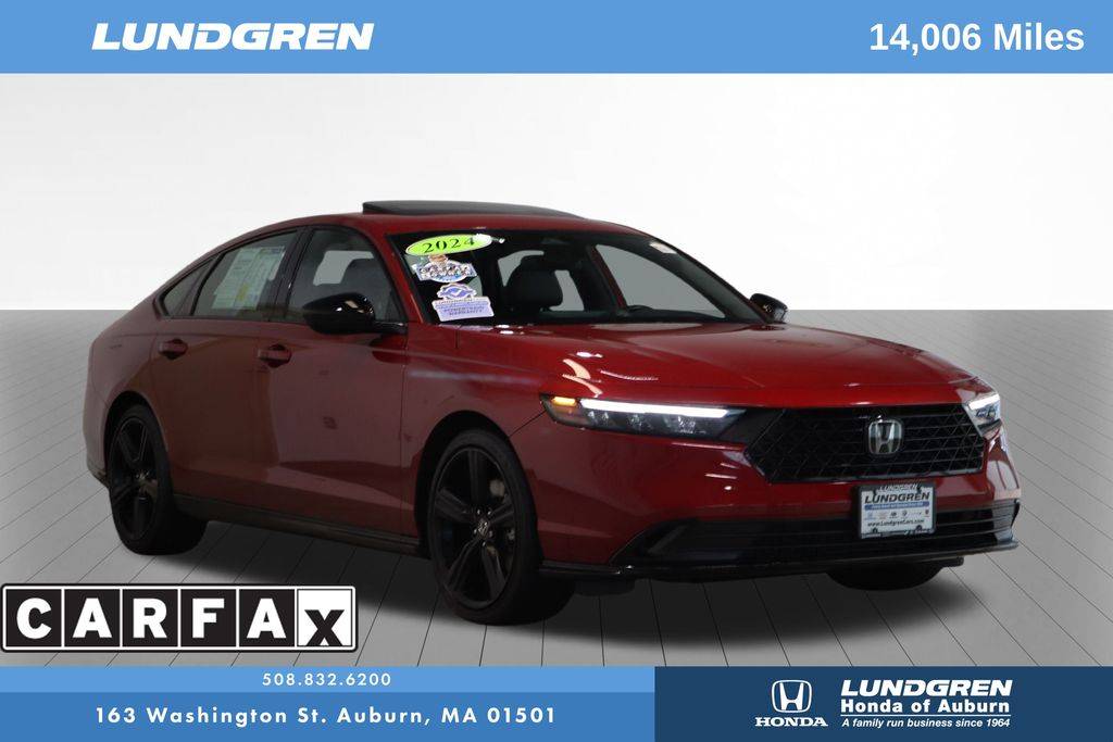 2024 Honda Accord Hybrid Sport-L — Sedan — 14,005 mi — Auburn, MA
