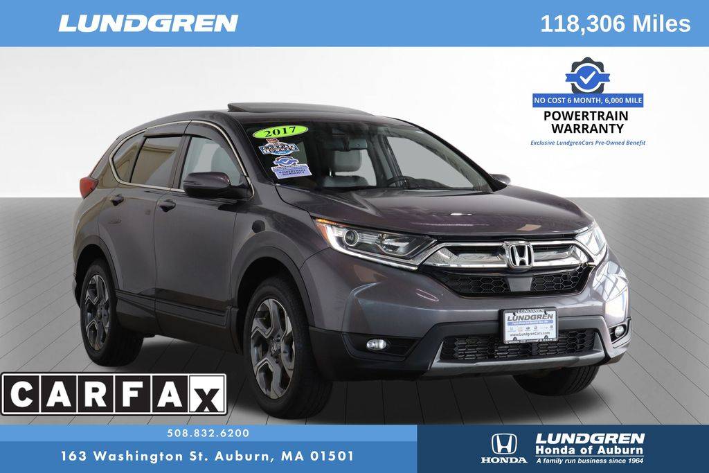 2017 Honda CR-V EX-L — SUV — 118,209 mi — Auburn, MA