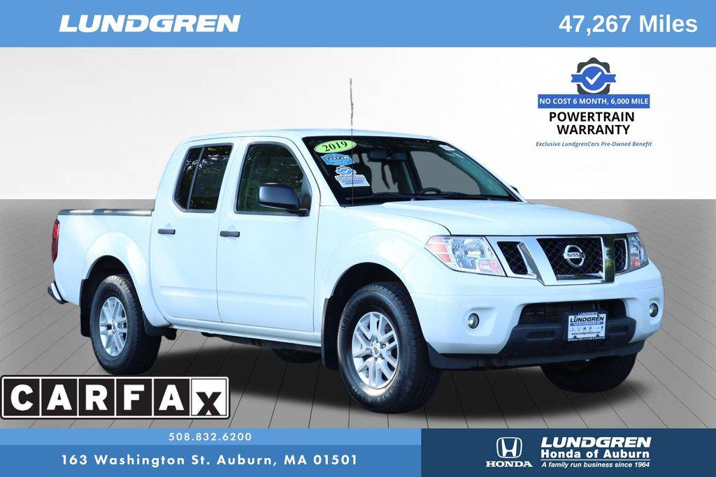 2019 Nissan Frontier SV V6 — Pickup Truck — 47,244 mi — Auburn, MA