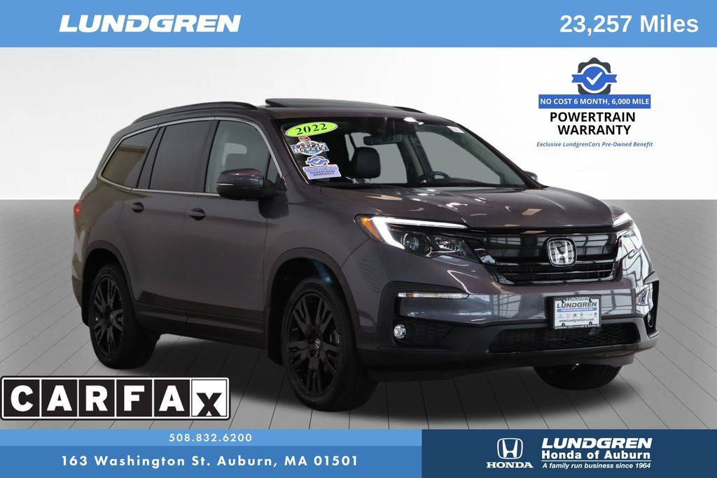 2022 Honda Pilot Special Edition — SUV — 23,120 mi — Auburn, MA