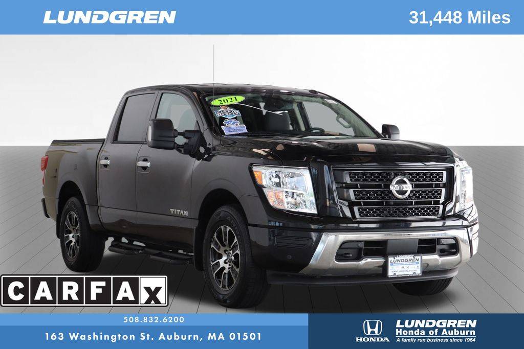 2021 Nissan Titan SV — Pickup Truck — 31,448 mi — Auburn, MA