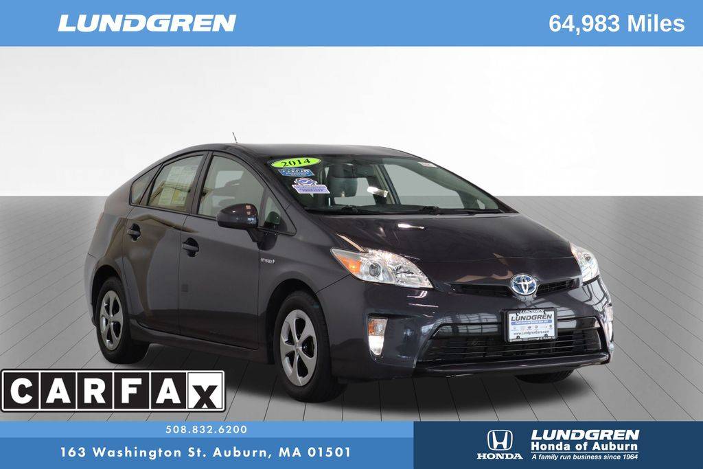 2014 Toyota Prius Two — Sedan — 64,983 mi — Auburn, MA
