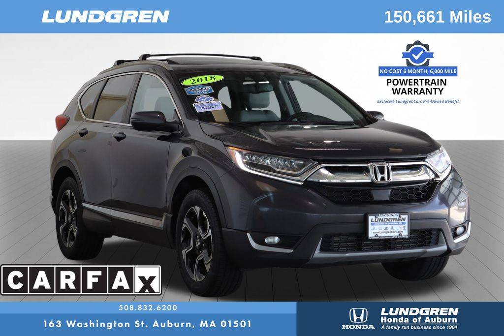 2018 Honda CR-V Touring — SUV — 150,627 mi — Auburn, MA