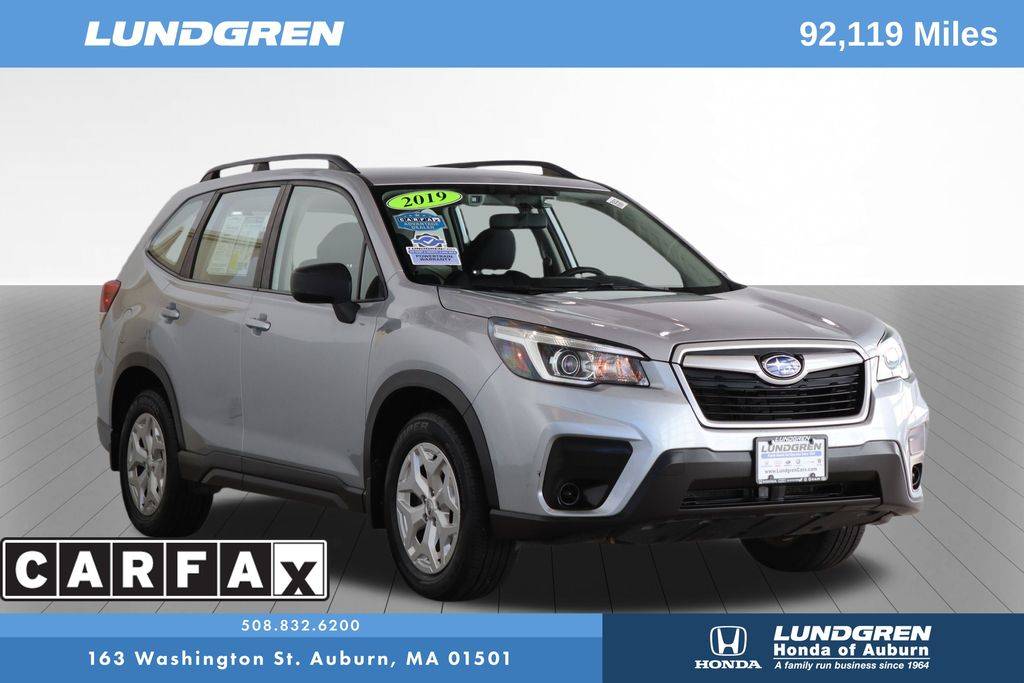 2019 Subaru Forester 2.5i — SUV — 92,119 mi — Auburn, MA