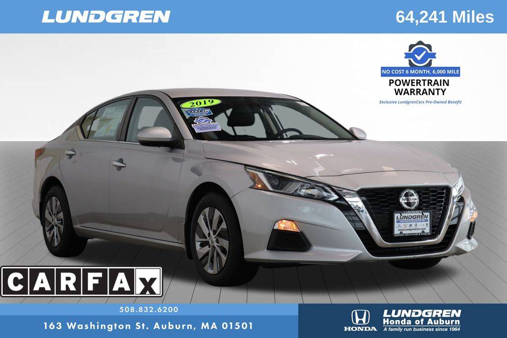 2019 Nissan Altima S — Sedan — 64,241 mi — Auburn, MA