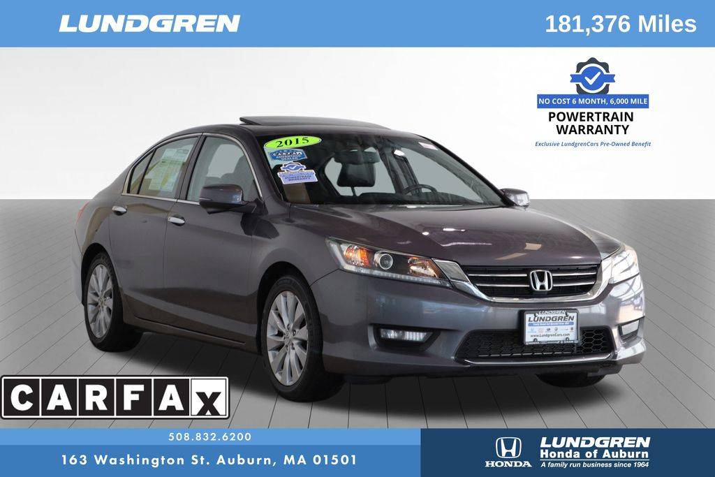 2015 Honda Accord EX-L — Sedan — 181,367 mi — Auburn, MA