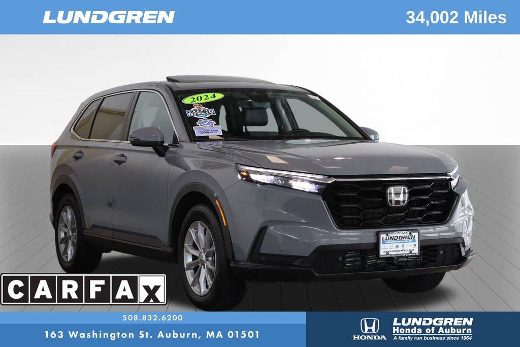 2024 Honda CR-V EX-L — SUV — 34,002 mi — Auburn, MA