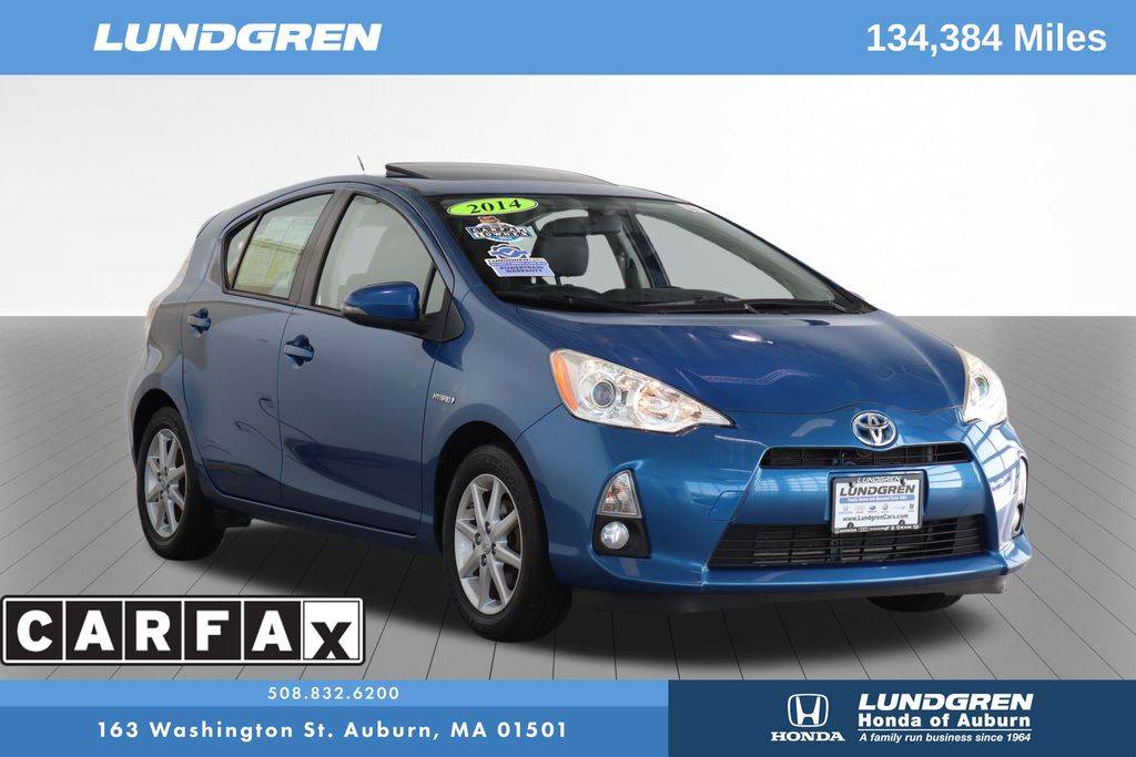 2014 Toyota Prius c Two — Hatchback — 134,316 mi — Auburn, MA