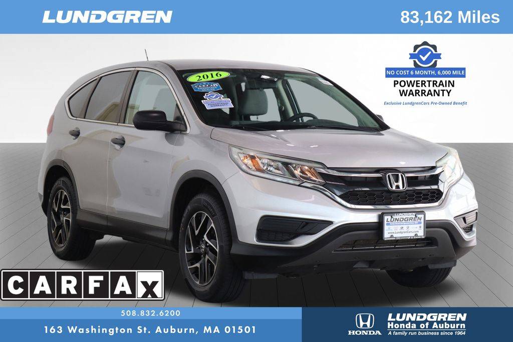 2016 Honda CR-V SE — SUV — 83,109 mi — Auburn, MA