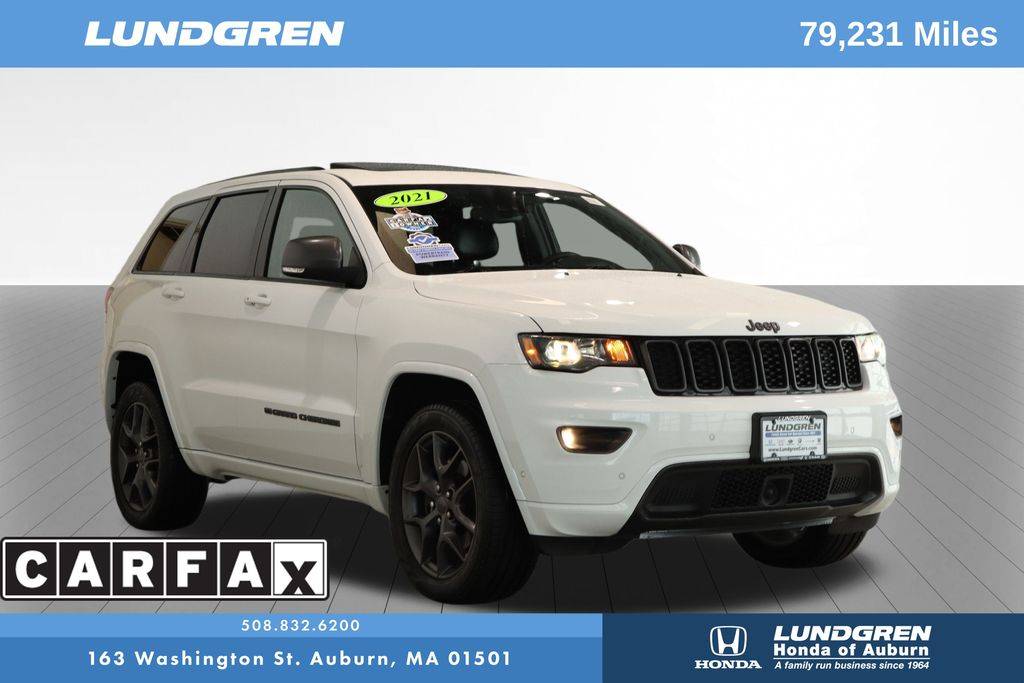 2021 Jeep Grand Cherokee WK 80th Anniversary — SUV — 79,214 mi — Auburn, MA