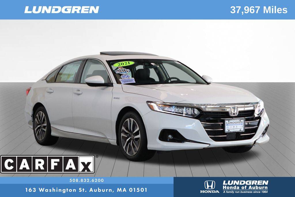 2021 Honda Accord Hybrid EX — Sedan — 37,967 mi — Auburn, MA