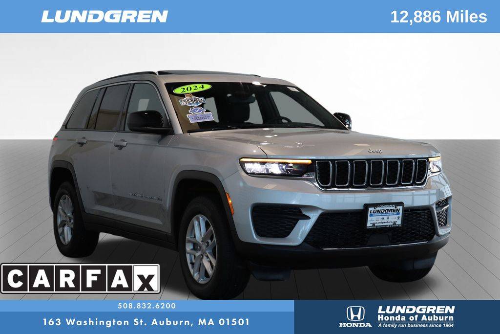2024 Jeep Grand Cherokee Laredo X — SUV — 12,886 mi — Auburn, MA