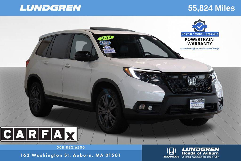 2020 Honda Passport EX-L — SUV — 55,824 mi — Auburn, MA