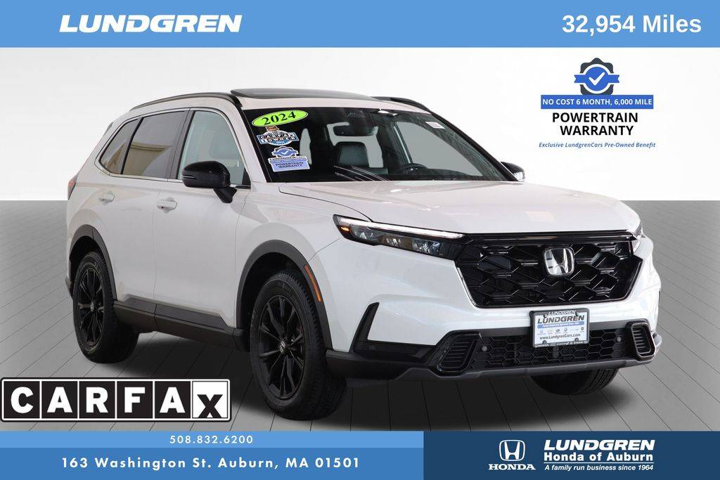 2024 Honda CR-V Hybrid Sport-L — SUV — 32,954 mi — Auburn, MA