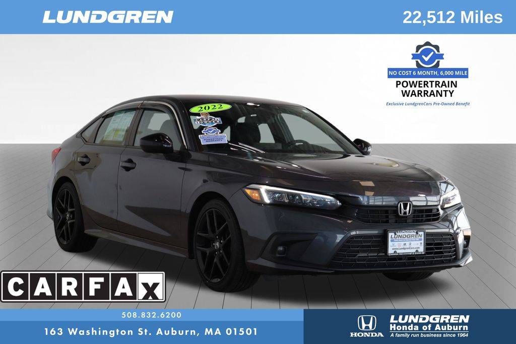 2022 Honda Civic Sport — Sedan — 22,512 mi — Auburn, MA