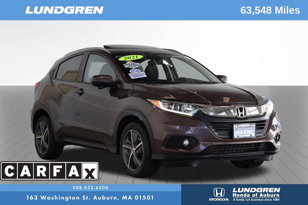 2021 Honda HR-V EX — SUV — 63,548 mi — Auburn, MA