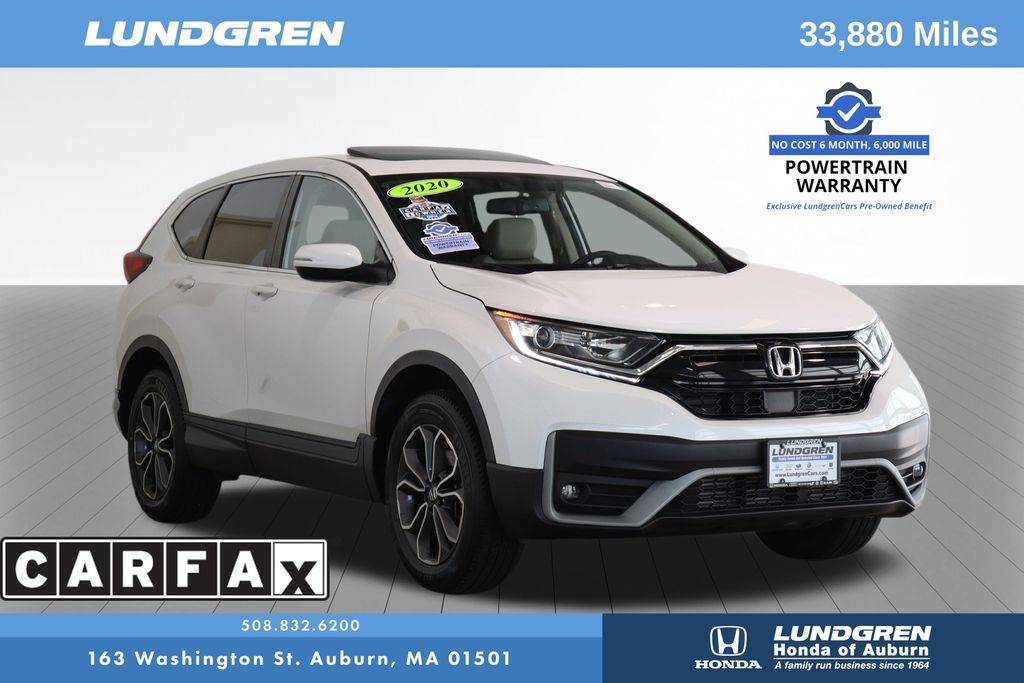 2020 Honda CR-V EX-L — SUV — 33,880 mi — Auburn, MA