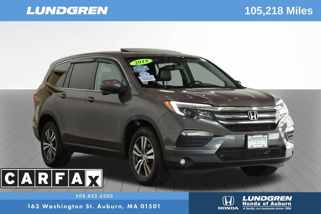 2018 Honda Pilot EX-L — SUV — 101,915 mi — Auburn, MA