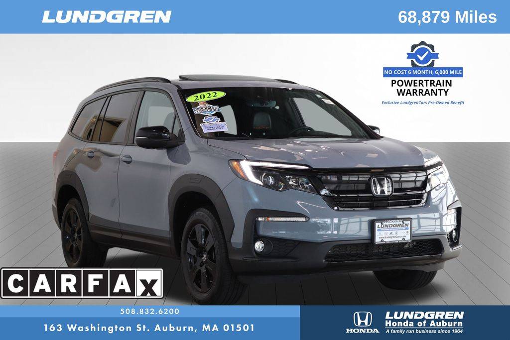 2022 Honda Pilot TrailSport — SUV — 68,879 mi — Auburn, MA