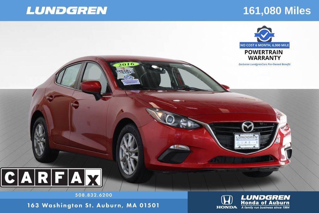 2016 Mazda Mazda3 i Sport — Sedan — 161,033 mi — Auburn, MA