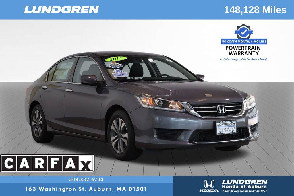 2015 Honda Accord LX — Sedan — 148,126 mi — Auburn, MA
