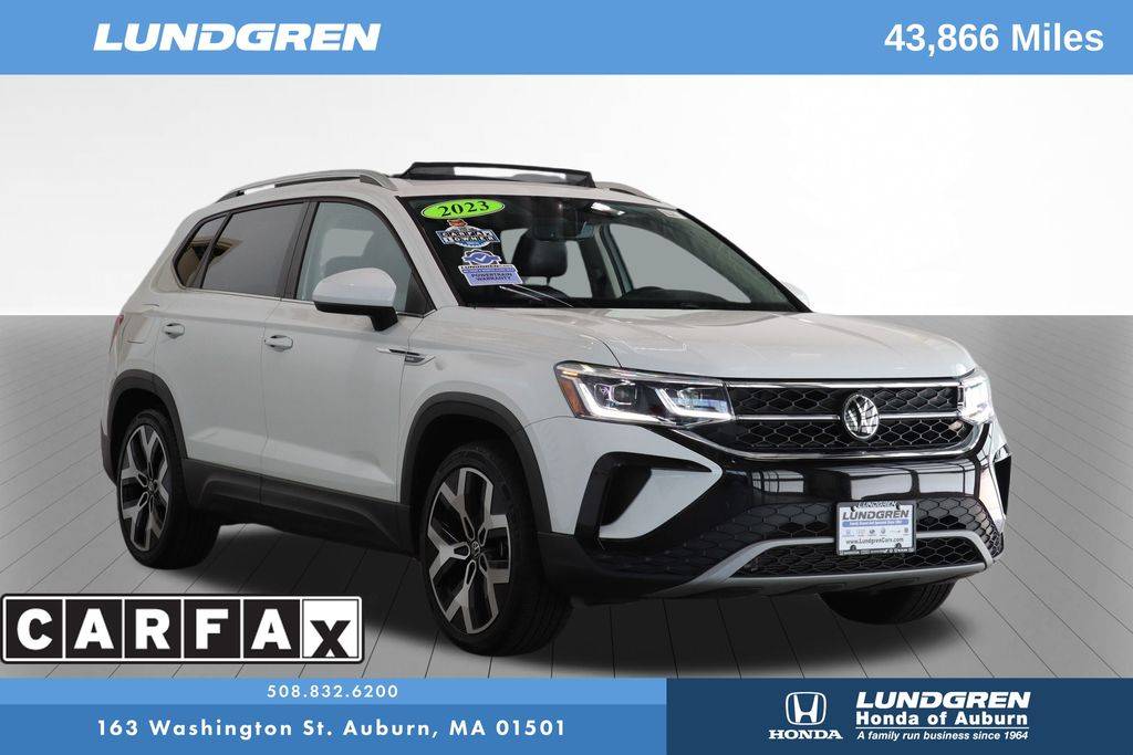 2023 Volkswagen Taos SEL — SUV — 43,866 mi — Auburn, MA