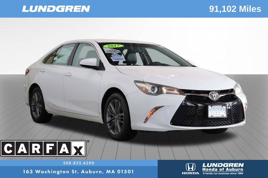 2017 Toyota Camry SE — Sedan — 91,102 mi — Auburn, MA