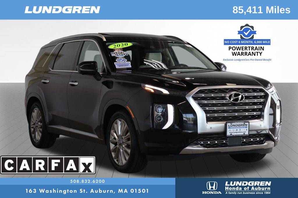 2020 Hyundai Palisade Limited — SUV — 85,411 mi — Auburn, MA