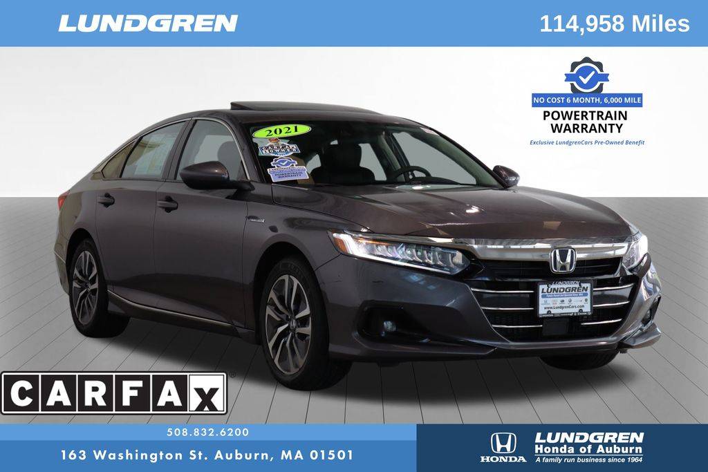 2021 Honda Accord Hybrid EX — Sedan — 114,902 mi — Auburn, MA
