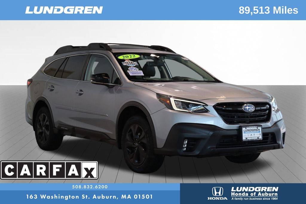 2022 Subaru Outback 2.4T Onyx Edition XT — SUV — 89,482 mi — Auburn, MA