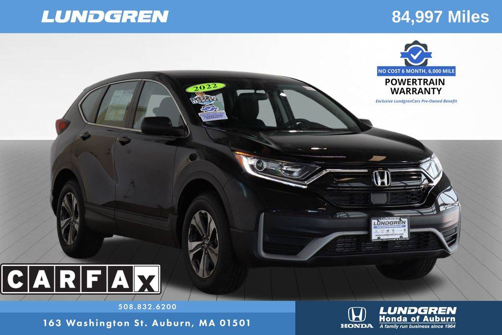 2022 Honda CR-V LX — SUV — 84,994 mi — Auburn, MA