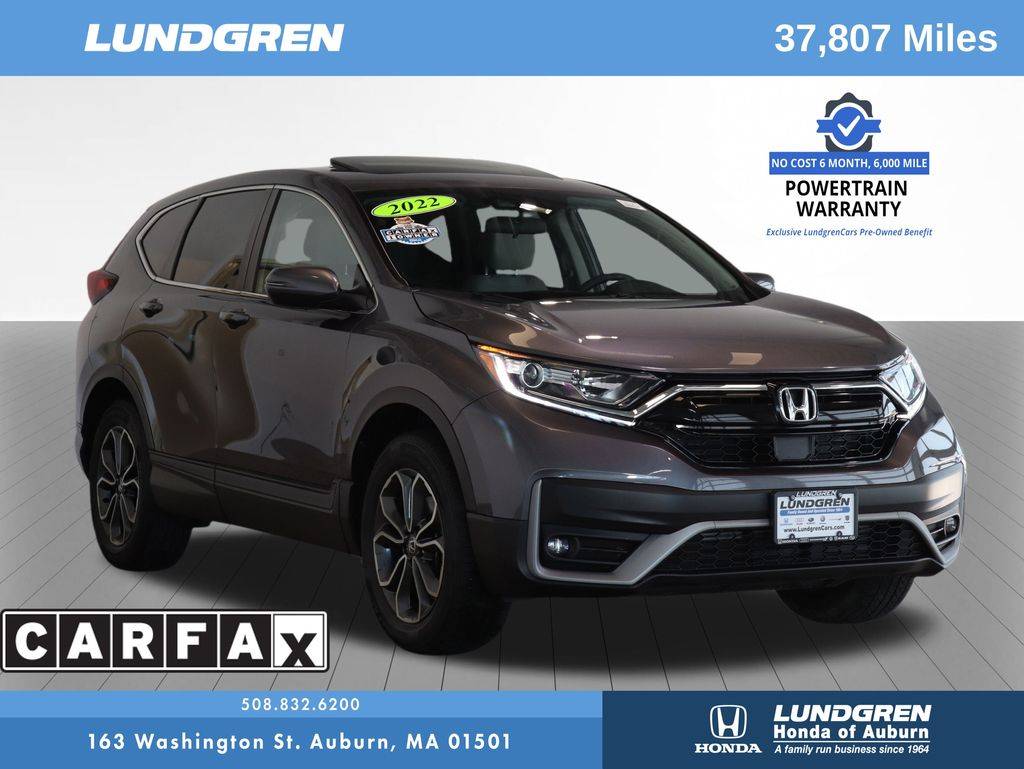 2022 Honda CR-V EX — SUV — 37,807 mi — Auburn, MA