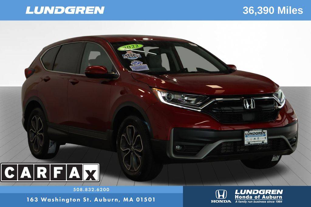 2022 Honda CR-V EX-L — SUV — 36,390 mi — Auburn, MA