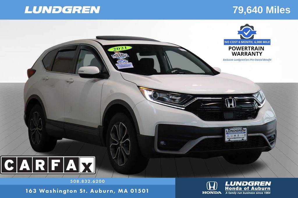 2021 Honda CR-V EX — SUV — 79,640 mi — Auburn, MA
