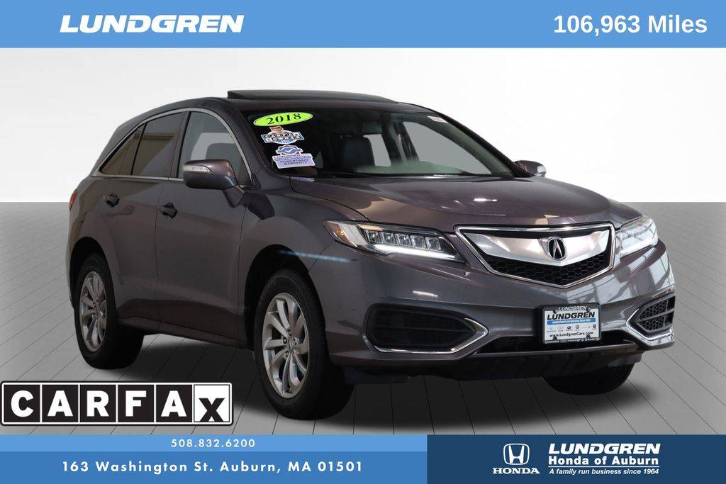 2018 Acura RDX Base — SUV — 106,963 mi — Auburn, MA
