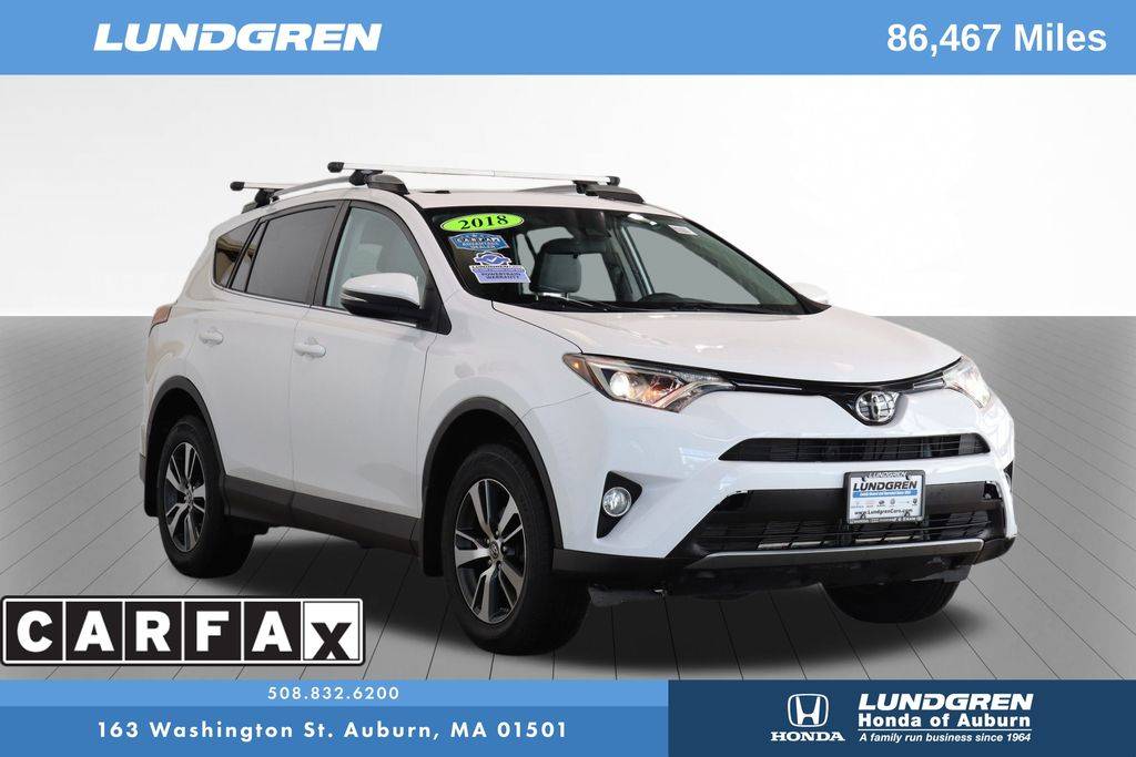 2018 Toyota RAV4 XLE — SUV — 86,467 mi — Auburn, MA
