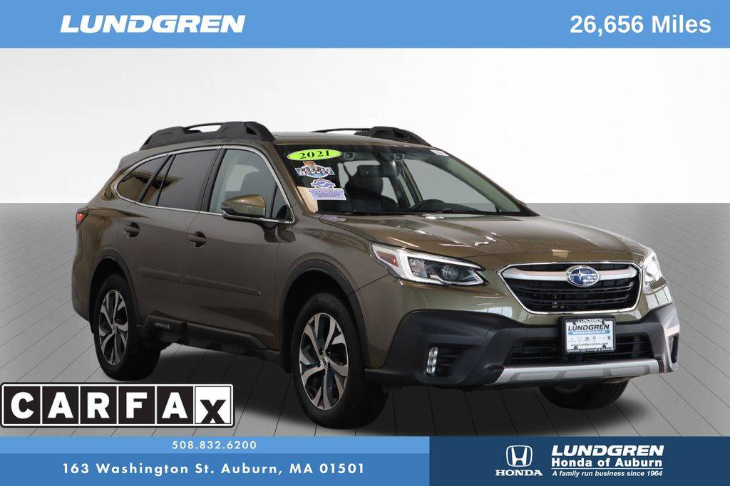 2021 Subaru Outback 2.5i Limited — SUV — 26,656 mi — Auburn, MA