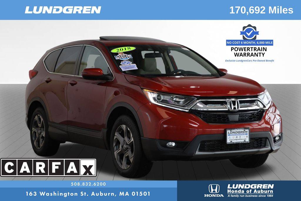 2018 Honda CR-V EX — SUV — 170,481 mi — Auburn, MA