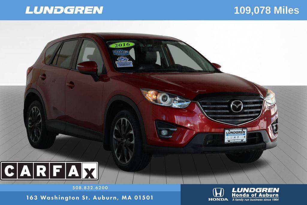 2016 Mazda CX-5 Grand Touring — SUV — 108,617 mi — Auburn, MA