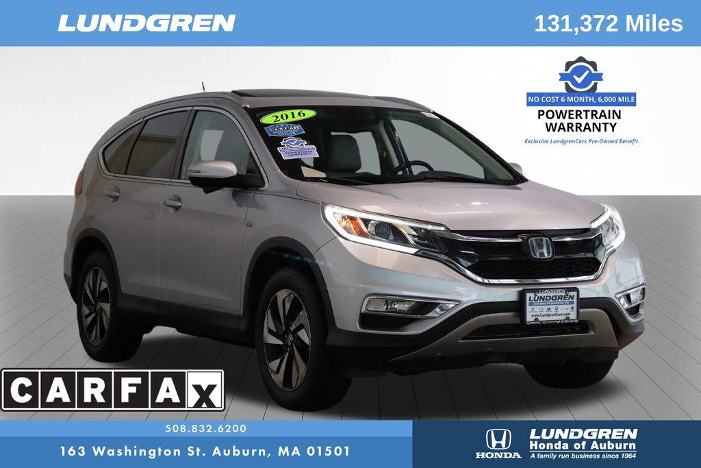 2016 Honda CR-V Touring — SUV — 131,372 mi — Auburn, MA